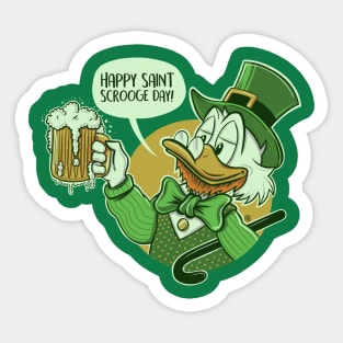 HAPPY SAINT SCROOGE DAY Sticker